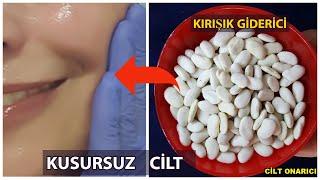 CAM GİBİ KUSURSUZ CİLT İÇİN FASULYE MASKESİ -CİLT ONARICI -KIRIŞIK GİDERİCİ