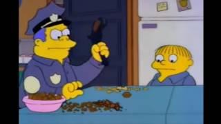 The Simpsons - Chief Wiggum gives Ralph some advice S4Ep15