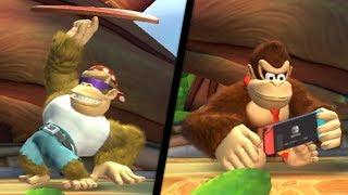 Donkey Kong Country Tropical Freeze Switch - All Idle Animations