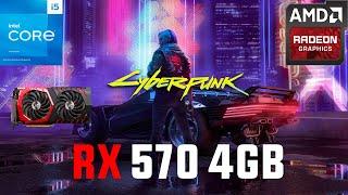 Cyberpunk 2077 RX 570 4GB All Settings Tested 1080p FSR