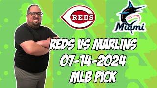 Cincinnati Reds vs Miami Marlins 71424 MLB Pick & Prediction  MLB Betting Tips