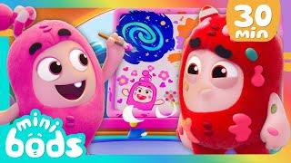 ️ Painting Problems - Portrait Chaos ️  @Minibods  Funny Comedy Cartoon Episodes for Kids