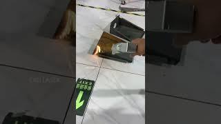 1000W 1500W small laser cleaning machine for rust removing auto parts dust clean