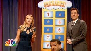 Charades with Scarlett Johansson and Drake Late Night with Jimmy Fallon