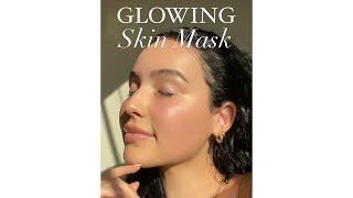 THE GLOWING SKIN MASK  #shorts