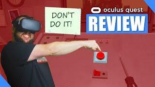 Oculus Quest Please Dont Touch Anything Game Review