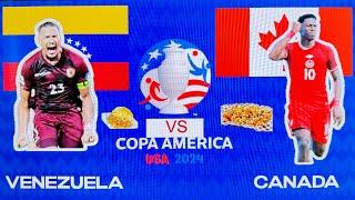 VENEZUELA VS CANADA  COPA AMERICA DE COMIDAS TIPICAS