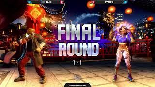 Zykles Kimberly VS Rami Ken - Street Fighter 6 Top 24 Battle of Z x uMad