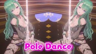 Beni-samas Pole Dance makes chat goes crazy VSPO ENG Sub - Yakumo Beni