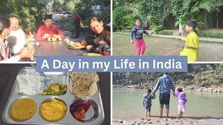 A peaceful day in my life in Osho Ashram Rishikesh India  Mom N Me Vlogs