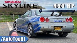 Nissan Skyline R34 *PAUL WALKER TRIBUTE* REVIEW on AUTOBAHN by AutoTopNL