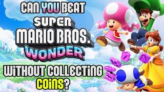 VG Myths - Can You Beat Super Mario Bros. Wonder Without Collecting Coins?