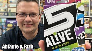 5 Alive Hasbro - beliebtes Kartenspiel für Uno Fans ab 8 Jahren