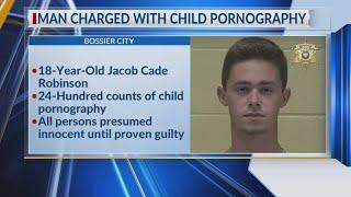 Bossier City man held on $24M bond for child porn animal abuse charges