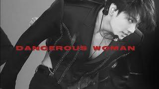 Dangerous Woman - Ariana Grande Rock Version JUNGKOOK ROCKSTAR FMV