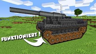 Ich habe einen ECHTEN PANZER in Minecraft Create gebaut