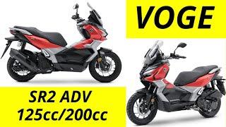 NEW VOGE SR2 ADV 125cc & 200 at EICMA 2023