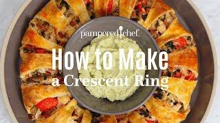 How to Make a Crescent Ring  Pampered Chef