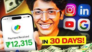 Make Your FIRST ₹10000 with Phone in 30 DAYS No Experience Needed  Freelancing for Beginners