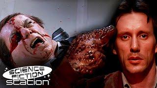 Long Live The New Flesh Videodrome Final Scene  Videodrome 1983  Science Fiction Station