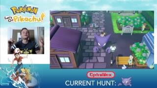 FOUND  Half Odds Hunt for Shiny Haunter  Lets Go Pikachu  Pokemon Tower