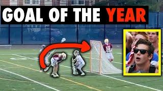 THE GREATEST LACROSSE GOAL OF THE YEAR a breakdown