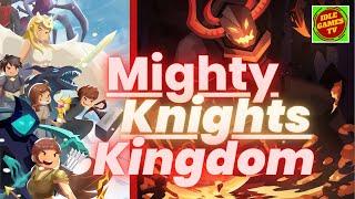 Mighty Knights Kingdom idle simulator Game beginner tips and tricks guide game review gameplay