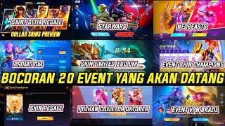 BOCORAN 20 EVENT GRATISAN MOBILE LEGENDS YANG AKAN DATANG 2024 EVENT BOUNTY HUNTER PROMO DIAMOND