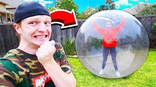 TRAPPING MY GIRLFRIEND IN A GIANT BUBBLE