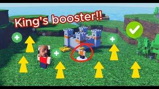 Kings booster - Medieval RTS Roblox 