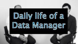 GCP-Mindset Daily life of a Data Manager