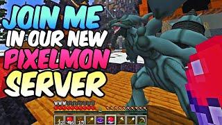 Play Pokemon WITH ME in our own new Pixelmon Minecraft Server