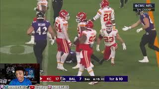 MARRSKII Reacts to Ravens Vs Chiefs AFC Championship Game