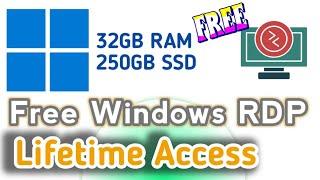 How to Get A Free Windows RDP Server for Life