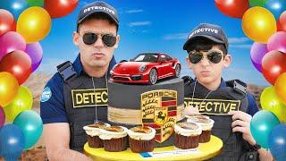 Jason Birthday of Alex with Detective Porsche Cake