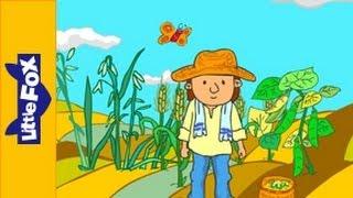 Oats Peas Beans and Barley Grow  Song for Kids by Little Fox