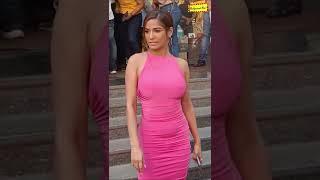 Poonam Pandey Looks Amazingly H0T In Pink Bodycon Dress