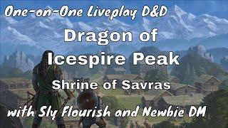 Dragon of Icespire Peak One-on-One Session 3 Shrine of Savras