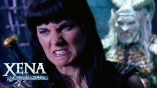 Xena y Mefistófeles se enfrentan cara a cara  Xena La Princesa Guerrera