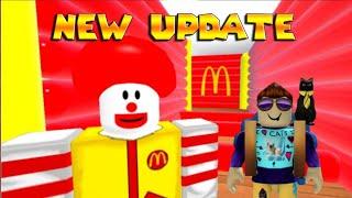 Walkthrough NEW UPDATE Escape McDonalds Obby