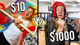 $10 VS $1000 WORKOUT ROOMS *Budget Challenge*