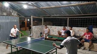 Pak Minjali vs Om Fren  Semifinal Turnamen Tenis Meja Kamal
