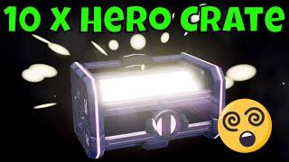 HERO HUNTERS  10 x Hero Crate New 5 Star Hero