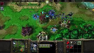 Warcraft 3 Undead vs Nightelf 1on1  Full WC3 Gameplay