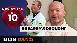 Alan Shearer remembers England goal drought before Euro 96  Match of the Day Top 10