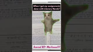 Want to score 85+ marks in Assignments?  8193060524 9650468544 #literarynerdsmemes #literarynerds