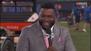 David Ortiz reacts to his son D’Angelo being drafted by the Boston Red Sox on MLB Network