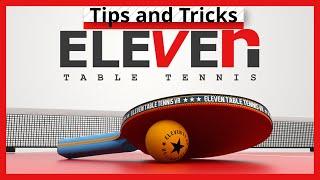 Eleven Table Tennis Tips Ping Pong VR