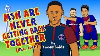 NEYMAR SIGNS FOR PSGMSN are never getting back together...