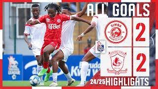 MAGOLI YOTE SIMBA SC 2 VS COASTAL UNION 2  LIGI KUU YA NBC 202425